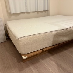 コアラマットレス BREEZEダブル　ロウヤすのこ付きの画像