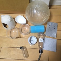 ハムスター用飼育カゴ2種類セットの画像