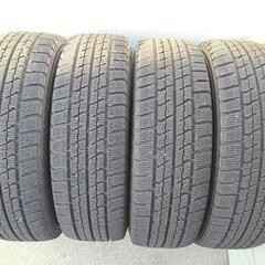 冬 14インチ 日本製 175/70R14【富山】ヴィッツ アクア ポルテ カローラ フィールダー フィット モビリオ エアウェイブ 中古4本の画像