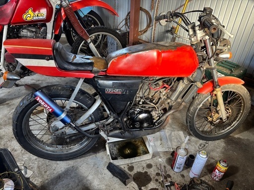 [商談中]ヤマハ　RZ50 不動車　ジャンク