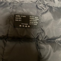 モンクレール　セミロングビンテージライトダウンの画像