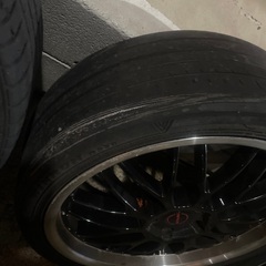 アルミホイールタイヤ４本セットの画像