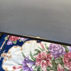 パソコンデスク★ブラック★木製の画像