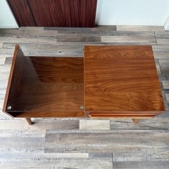 12/14まで⭐︎B-COMPANY ガラステーブル リビングテーブルの画像