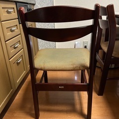 カリモク　ダイニングセット　4人用の画像