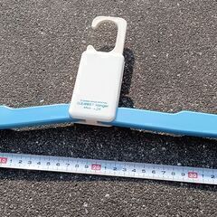 ０円　新品未使用　エチケットブラシ付きハンガーの画像