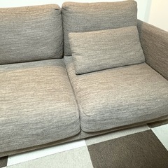 ニトリ　2人掛けソファの画像