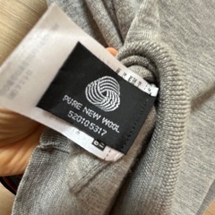 ユニクロ、Vネックセーター、薄手の画像