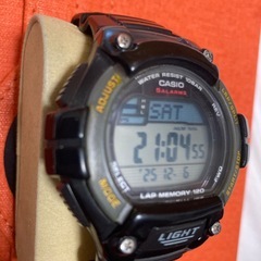 ☀️CASIO Tough Solar デジタル腕時計 W-S220 ブラックの画像