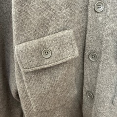 ユニクロユー  ラムニットジャケットの画像