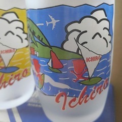 イチロー × NISSAN 非売品 ジョッキマグ 90年代 2個セット 箱付きの画像