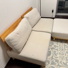 ファブリックソファーの画像