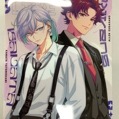 Paradox Live クリアファイル ポスター　朱雀野アレン＆矢戸乃上珂波汰の画像