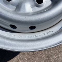 【埼玉県所沢市】直接引取のみ。中古美品‼︎ 日産アトラス1.5t車 2t車 純正ホイール 15×5.5j+44 6穴 PCD170. ニッサン Nissan いすず エルフ OEM　1本売り
の画像