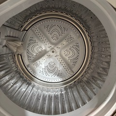 洗濯機 0円 SHARPの画像