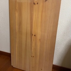 【未使用】無印良品 棚　パイン材 ユニットシェルフ用 棚板　86cm用　互換パーツ　幅86cm 天然木 DIY   
の画像