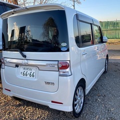 コミコミ17万円、タント　カスタム、ターボ、車検あり、下取り可能の画像