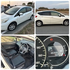 【低走行6万km】日産 ノート スーパーチャージャー Bluetooth🎵の画像