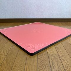 値下げしました！【中古/長期保管品/お引取り限定】■こたつ用天板■リバーシブル仕様■片面劣化アリ■□750mm×D20mm■の画像