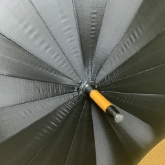 家族で入れる超大きい傘の画像