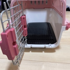 【美品】ペットキャリー　小型犬・猫・うさぎの画像