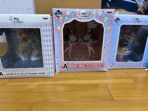大量フィギュア