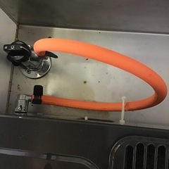 Paloma ガスコンロ IC-S87-R／自動消火付き／水なしグリルの画像