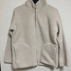 無印　ボアフリースジャケットの画像
