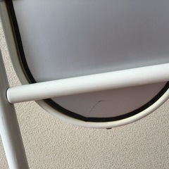 キャスター付き姿見ミラー／角度調整可の画像