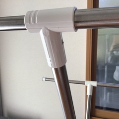 伸縮X型物干し／ニトリ／折りたたみ可の画像