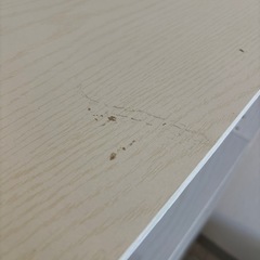 ウッド調ホワイト棚の画像