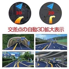 カーナビ 新品 ポータブルナビ 7インチ 衛星数1.8倍 ナビ 高速で正確な位置の画像