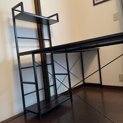 【現金払い：直接受け渡し限定】DORIS パソコンデスク L字デスクの画像