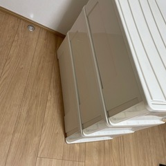 日本製　収納　衣装ケース　３段の画像