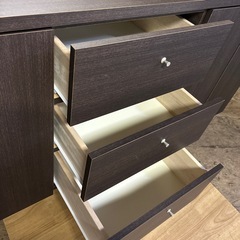 【美品】 サイドボード　食器棚　リビングボード　テレビボードの画像
