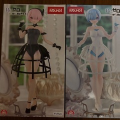 【新品】Re:ゼロから始める異世界生活 Excood Creative Figure ラム レム 鳥籠ドレス 2体セットの画像