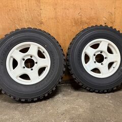 ジムニー　700R16グラントレックＭＴタイヤ、ブラッドレーＶホイール　5本セット　の画像