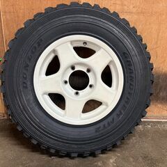 ジムニー　700R16グラントレックＭＴタイヤ、ブラッドレーＶホイール　5本セット　の画像