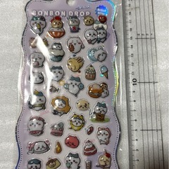 ちいかわのシール　立体シール　3Dシール　ちいかわ　ボンボンドロップシール　①　の画像