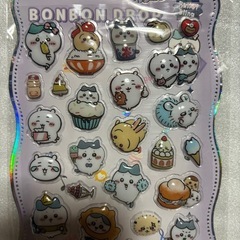 ちいかわのシール　立体シール　3Dシール　ちいかわ　ボンボンドロップシール　①　の画像