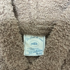 ジェラートピケ　ベビーポンチョ　80の画像