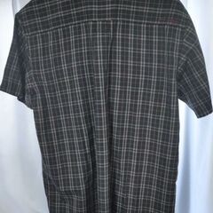 【未使用品】Town＆Country　チェック柄半袖シャツ  Lサイズの画像