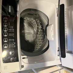 ホワイト 縦型洗濯機 6.0kg IAW-T602Eの画像