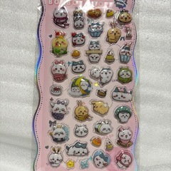 ちいかわのシール　立体シール　3Dシール　ちいかわボンボンドロップシール 　②　の画像