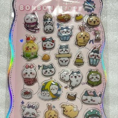 ちいかわのシール　立体シール　3Dシール　ちいかわボンボンドロップシール 　②　の画像