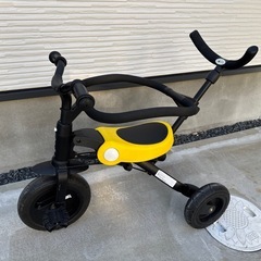 NADLE 3in1手押し棒＆転落防止ガード付き三輪車 の画像