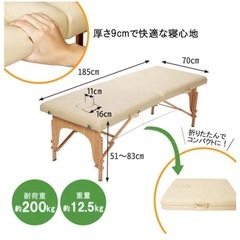 	✨ほぼ未使用✨ エステベッド / 美品の画像