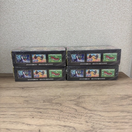  【バラ売り可】ポケモンカード MEGAドリームEX 4BOXセット（シュリンク付き）