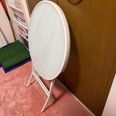 折り畳み　丸机の画像