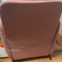 IKEA エーコルスンド　リクライニングソファー　ピンクの画像